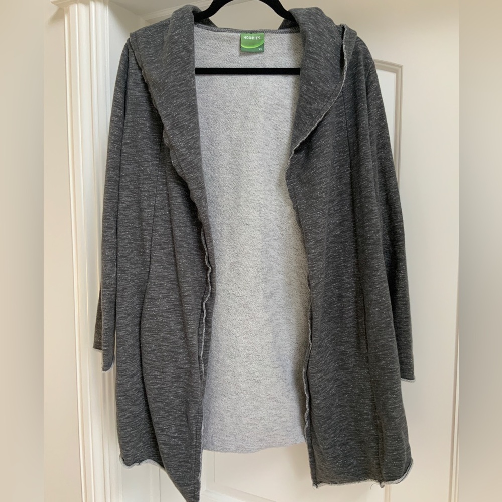 Hoodies Hooded Long Sleeves Thermal Cardigan